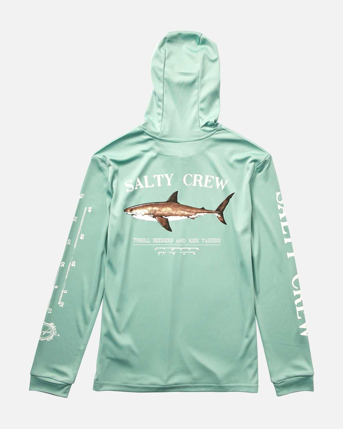 Mackerel Salty Crew Bruce Sunshirt Hoodie | 13CMJBYIG