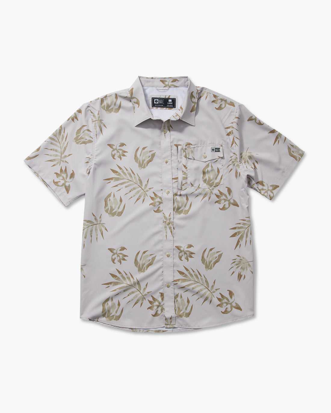 Natural Salty Crew Badland S/S Tech Woven | 19VPGOHYZ