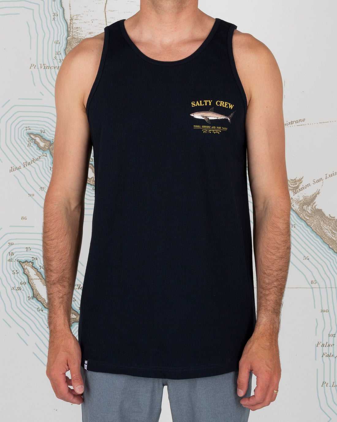 Navy Salty Crew Bruce Tank | 12KWVCJUD