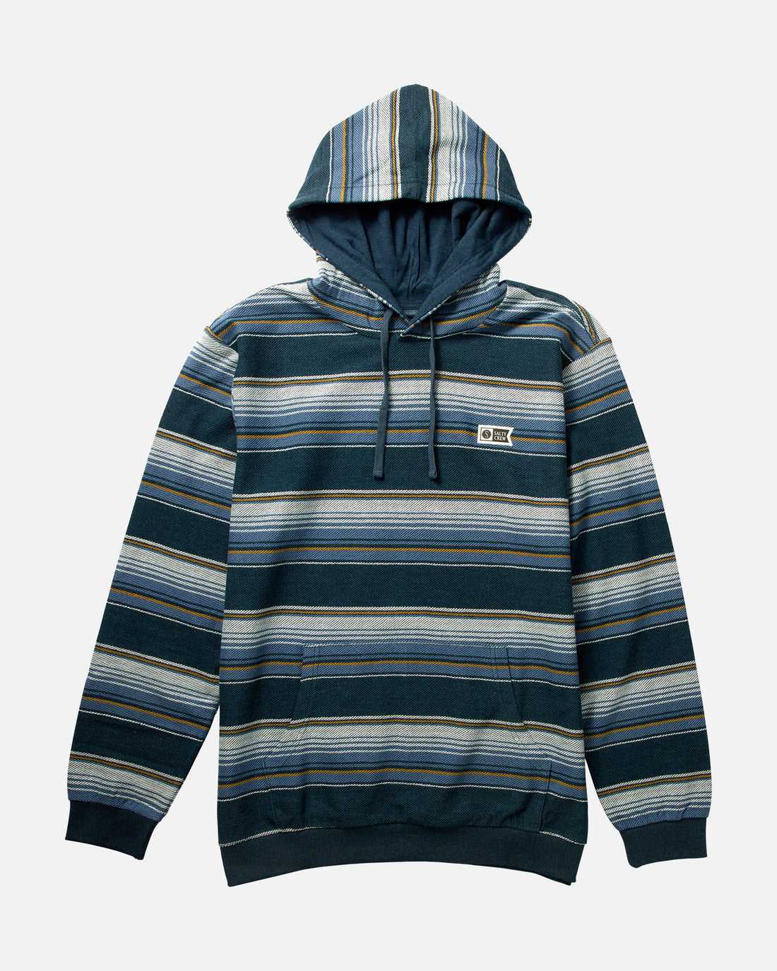 Navy Salty Crew Crewser Knit Hoodie | 47JIFETBD