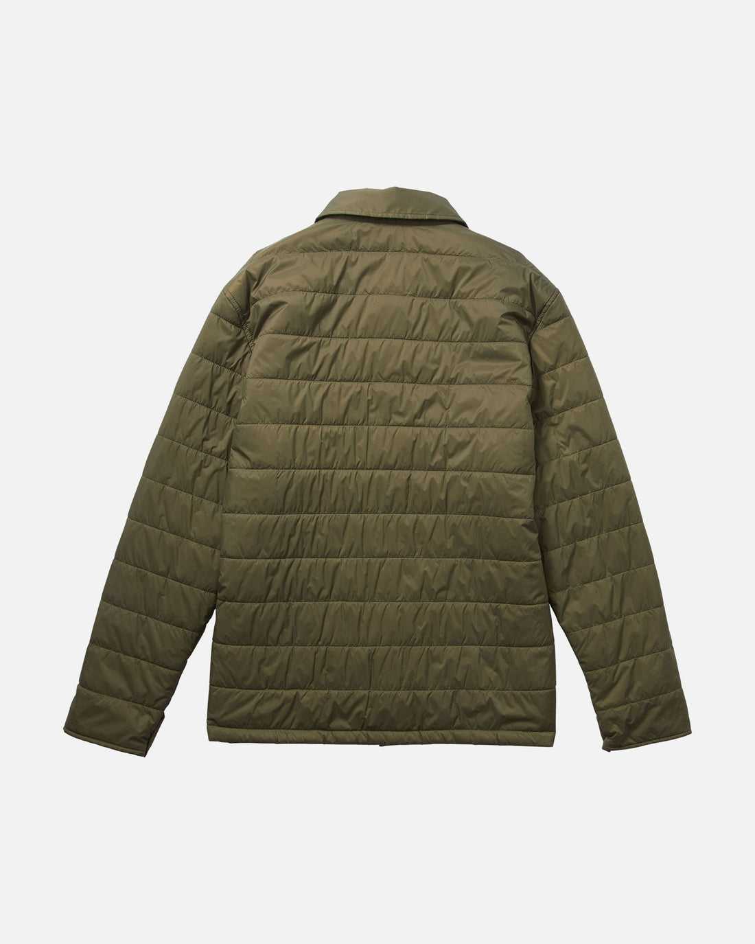 Olive Salty Crew Barrier Shacket | 02ICGNJST