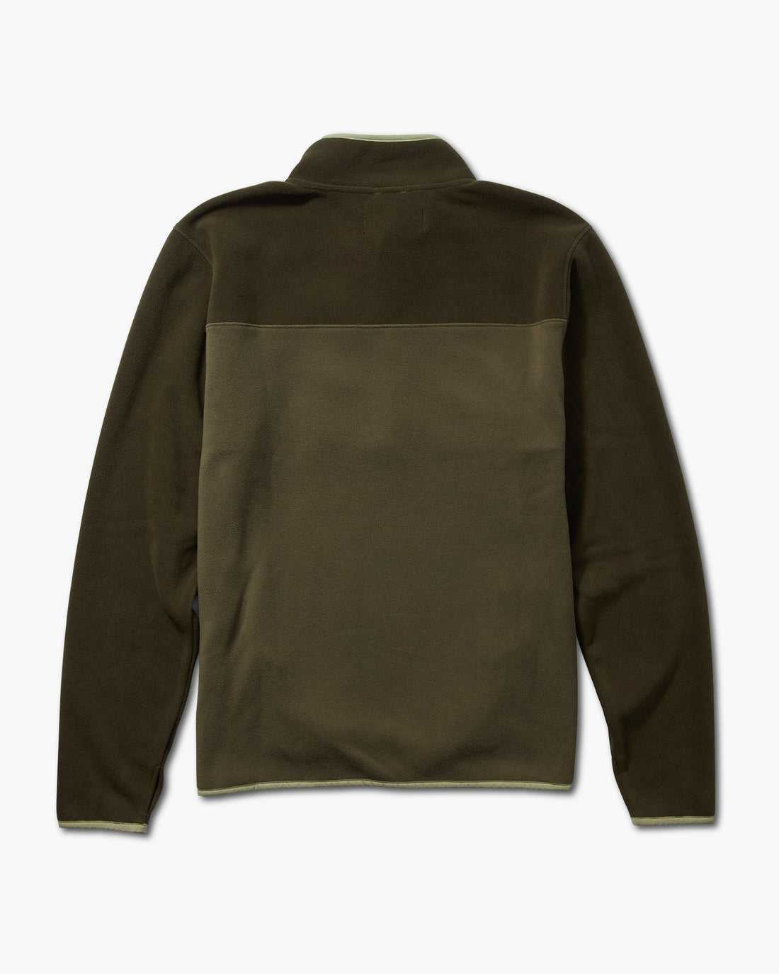 Olive Salty Crew Swellter Polar Half Zip | 80NBZJMAL