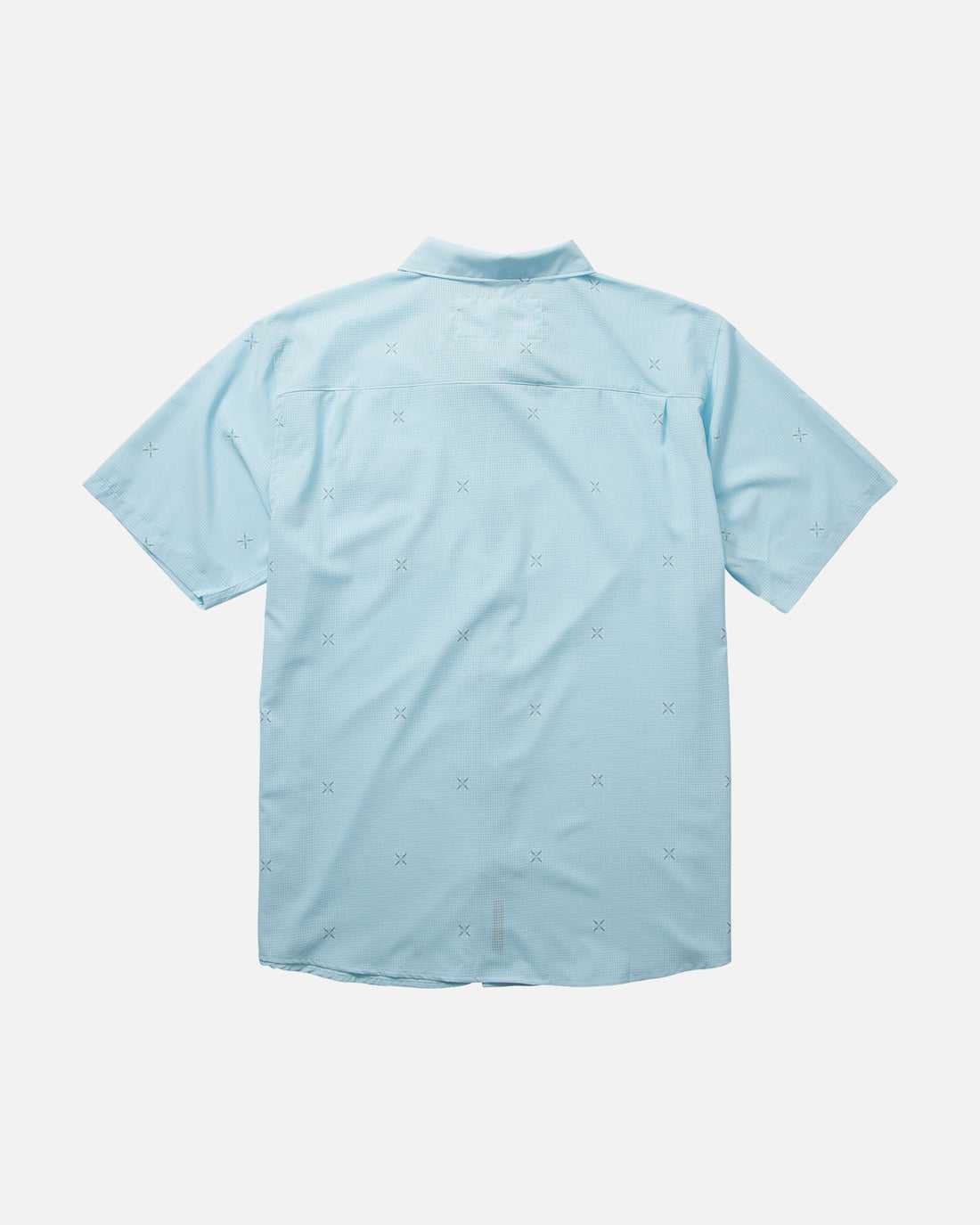 Sea Blue Salty Crew Sailfin S/S Perf Woven | 57NKCILHB