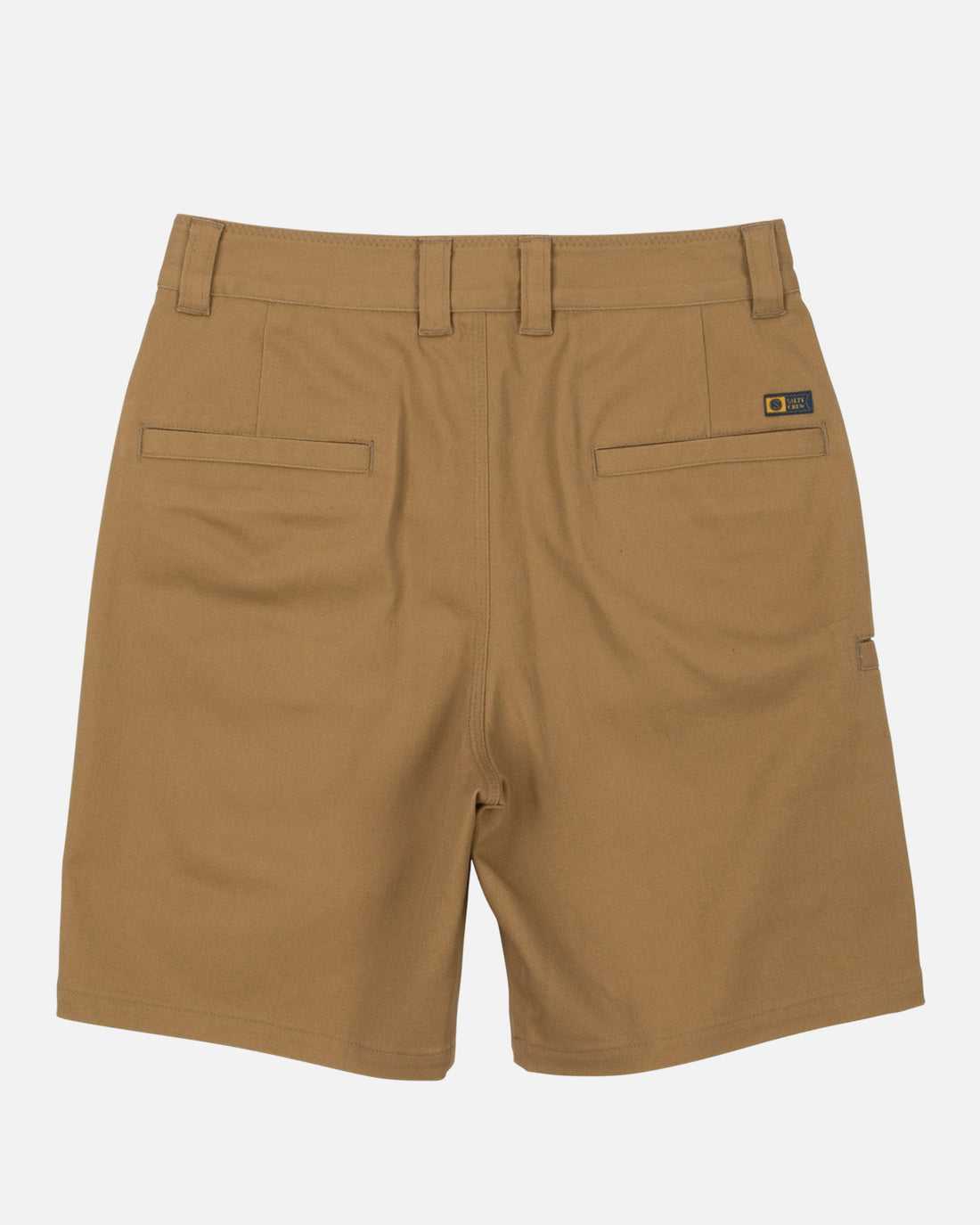 Workwear Brown Salty Crew Deckhand Chino Short | 57PWXYBJM